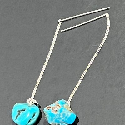 Turquois Nugget Earrings