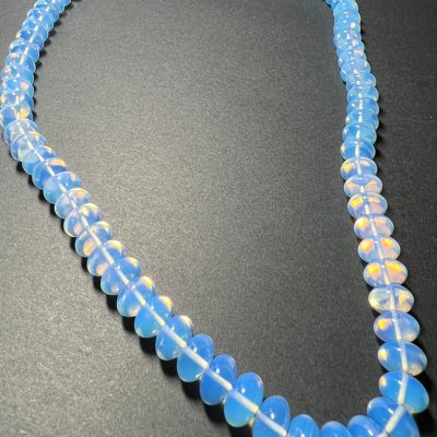 Opalite beads necklace