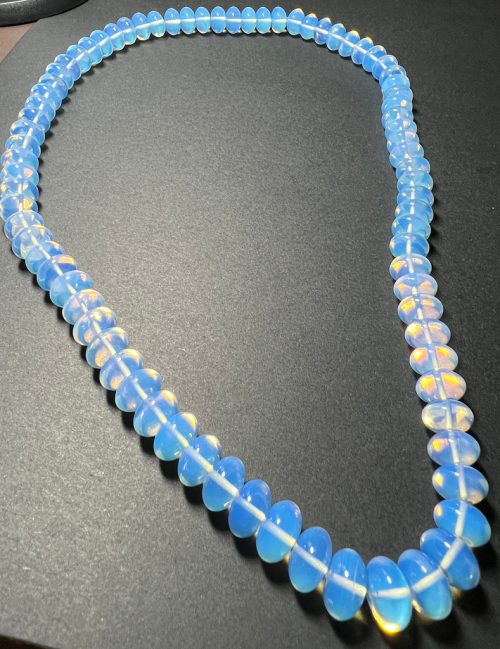 Opalite beads necklace