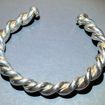 Sterling Silver Rope Bracelet