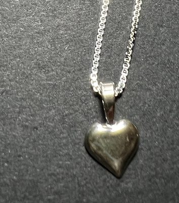 Sterling Silver small Heart Pendant