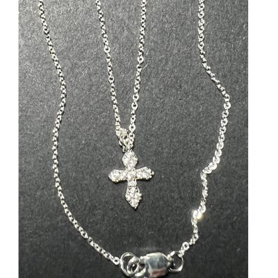 Tiny Cross set with Rhinestone